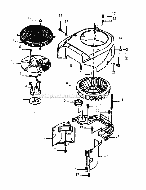 Fh680v-As01 Cooling Equipment Diagram and Parts List for M60-KW 53AB5DBX150 Cub Cadet Sprayer